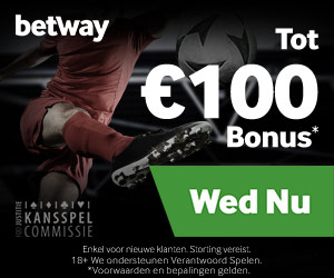 Betway BE Dutch sports 50