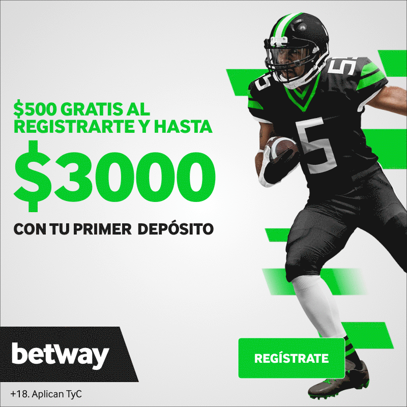 Betway.mx NFL $3000